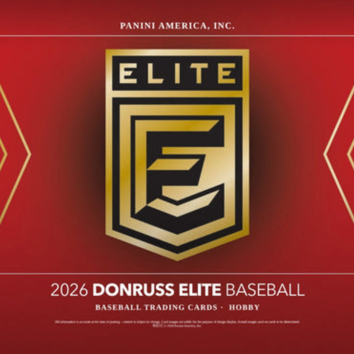 Panini 2026 Donruss Elite Baseball Hobby Box