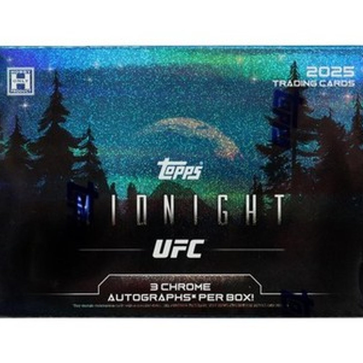 Topps 2025 UFC Midnight Hobby Box 3 Autos