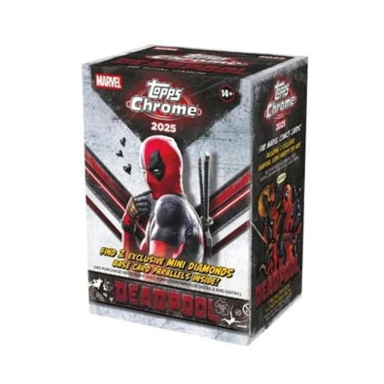 Topps 2025 Deadpool Chrome 7-Pack Blaster Box
