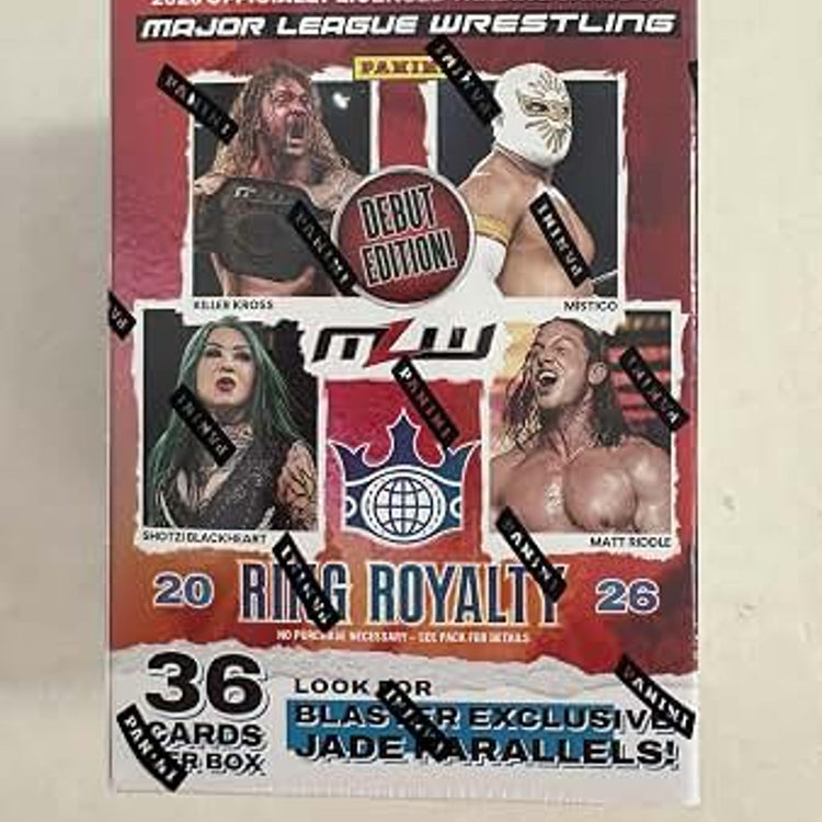Panini 2026 Ring Royalty Major League Wrestling Hobby Trading Card Box