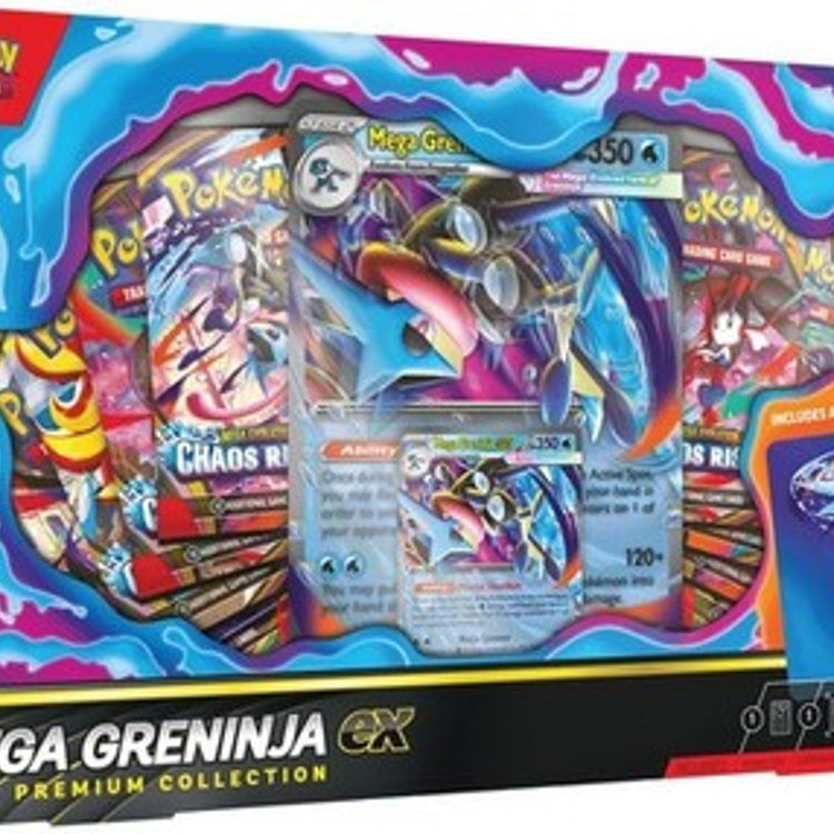 Pokémon Mega Greninja ex Premium Collection Box