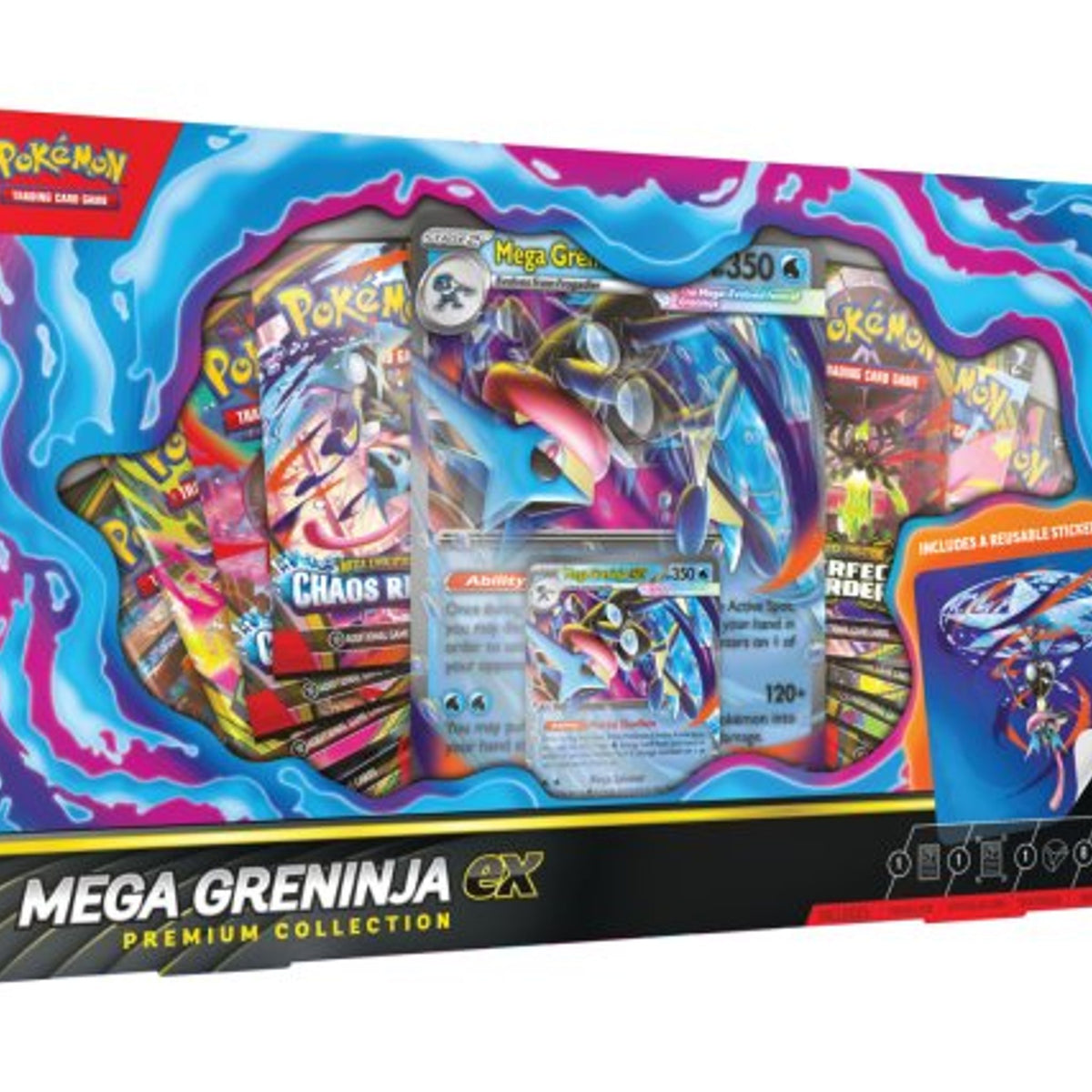 Pokémon Mega Greninja ex Premium Collection Box