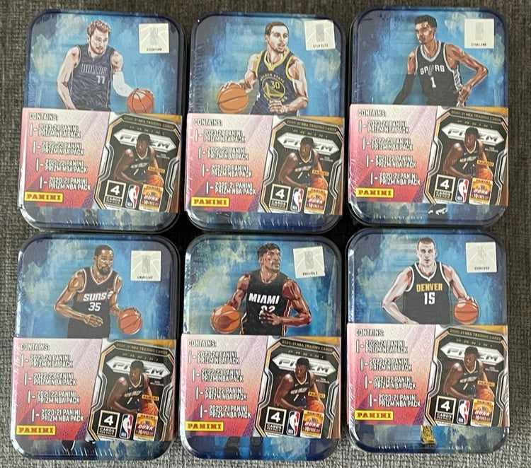 Panini 2024 Championship Collection Basketball Tin Random Player 4 Packs