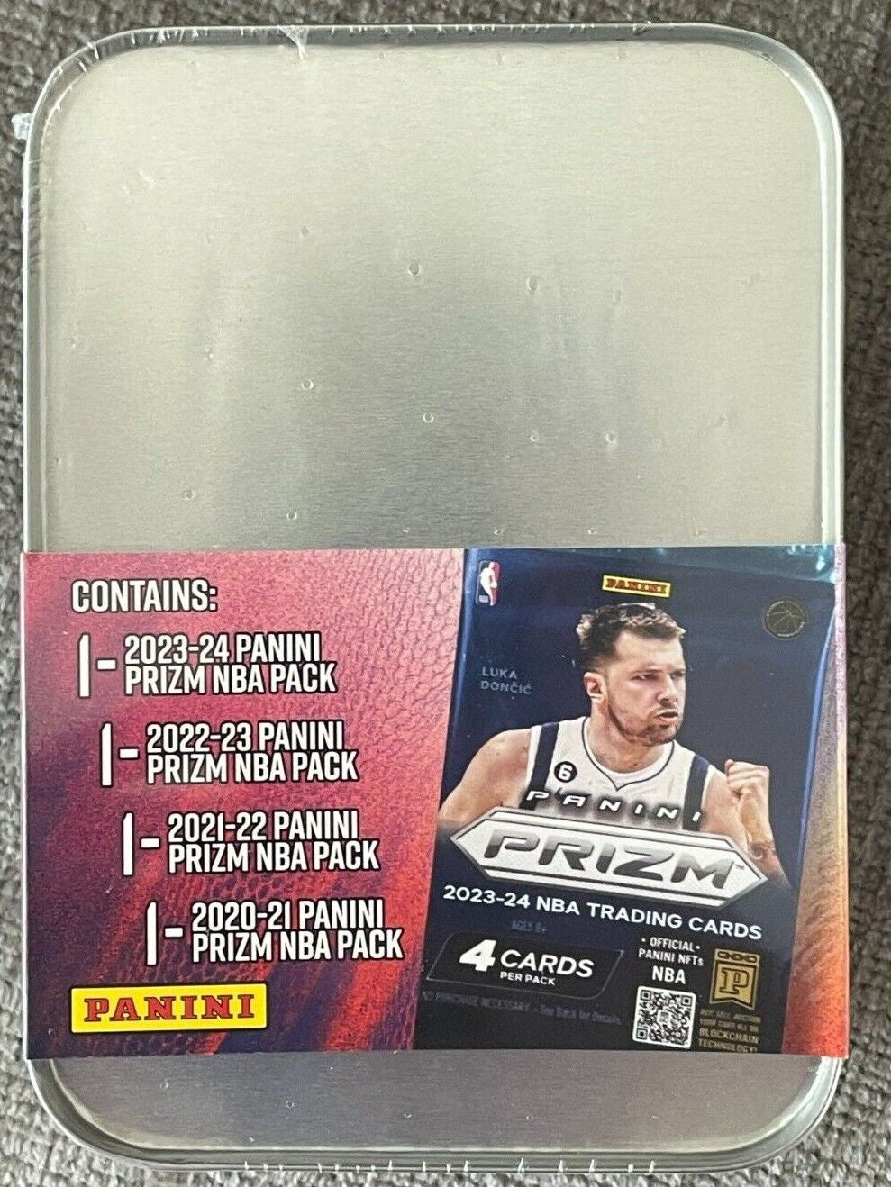 Panini 2024 Championship Collection Basketball Tin Random Player 4 Packs