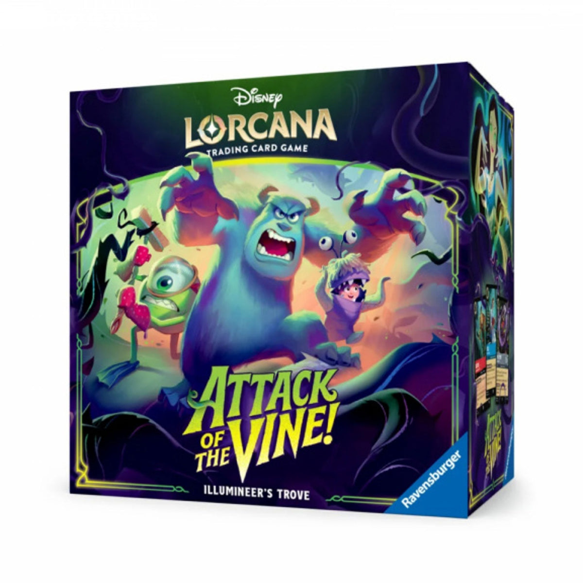 Ravensburger Disney Lorcana Tcg Attack of the Vine! Illumineer's Trove 8 Booster Packs