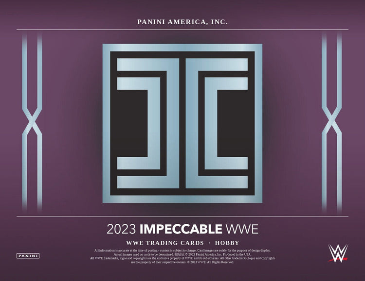 Panini 2023 Impeccable WWE Hobby Box