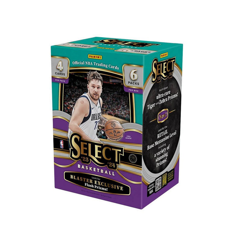 Panini 2023-2024 NBA Select Basketball Trading Card Blaster Box