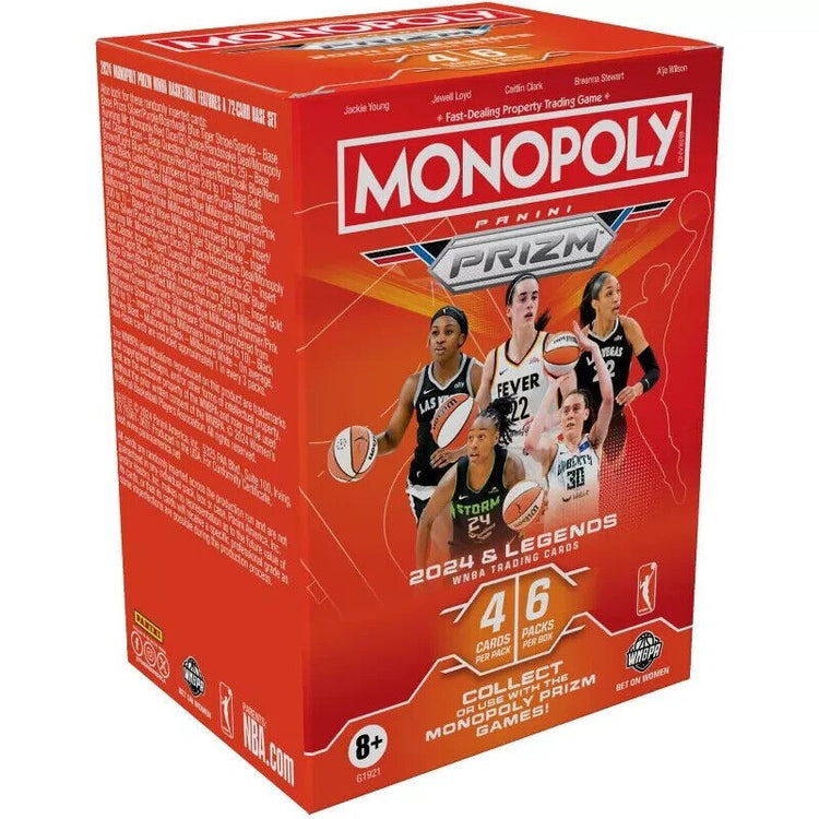 Monopoly Panini Prizm 2024 WNBA Box