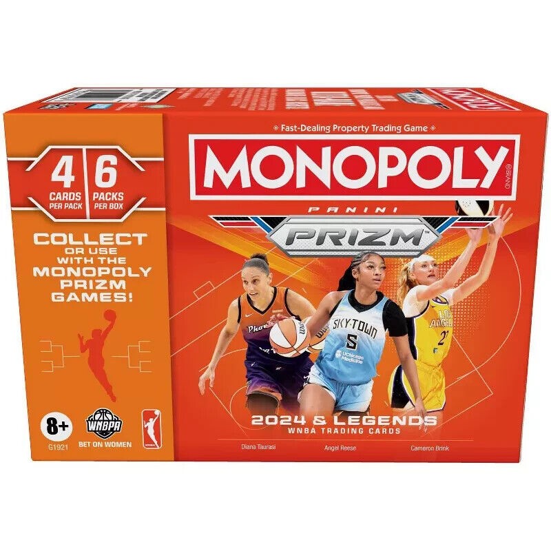 Monopoly Panini Prizm 2024 WNBA Box