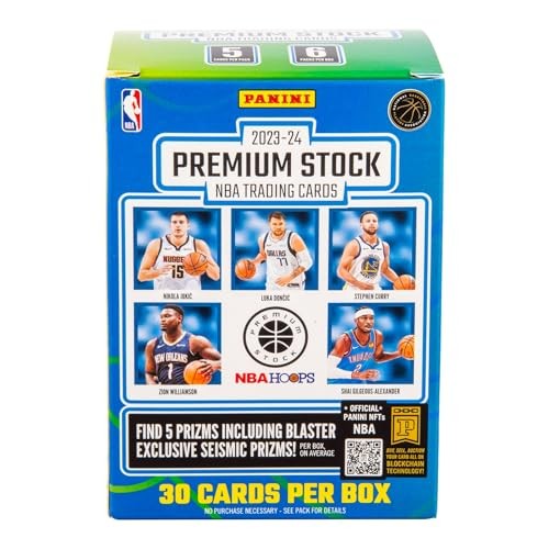 Panini 2023-24 Premium Stock Basketball Blaster Box 6-Pack