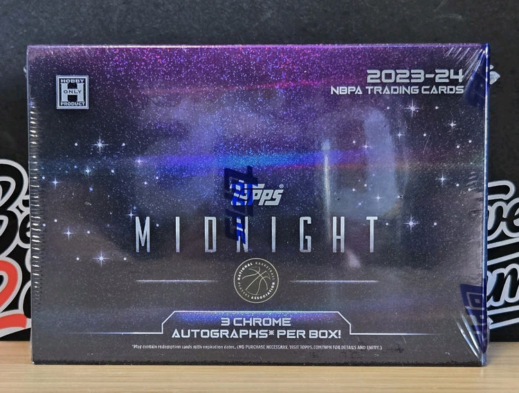 Topps 2023-24 Midnight Basketball Hobby Box Factory Sealed