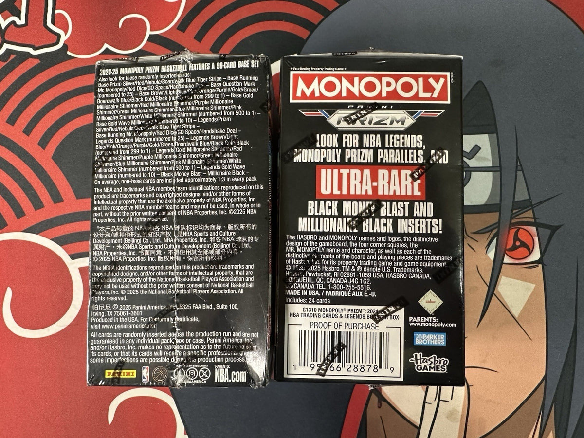 Panini Monopoly Prizm 2024-25 Box