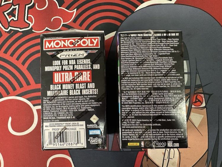 Panini Monopoly Prizm 2024-25 Box