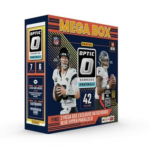 Panini 2024 Donruss Optic Football Trading Cards Mega Box