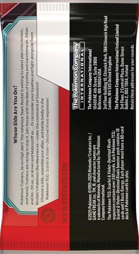 Pokémon Scarlet & Violet Destined Rivals Booster Box 36 Packs