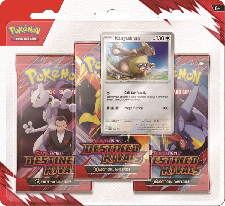 Pokémon Scarlet & Violet Destined Rivals 3Pk Booster Styles May Vary