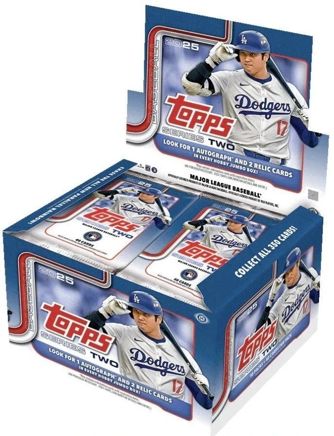 Topps 2025 Series 2 Baseball Hobby Jumbo Box