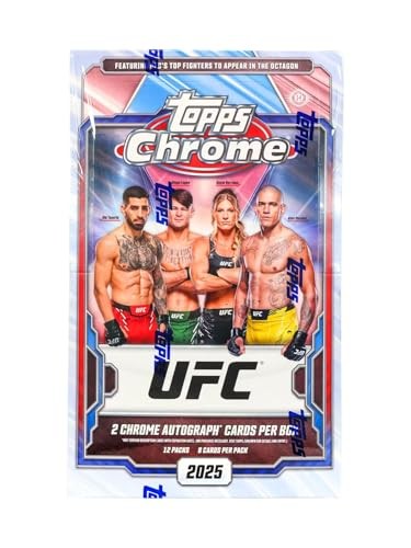 Topps 2025 Chrome UFC Hobby Box