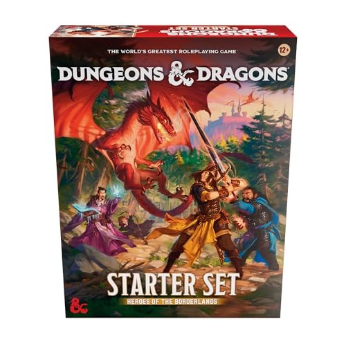 Asmodee D&D Dungeons & Dragons Starter Set Heroes of the Borderlands