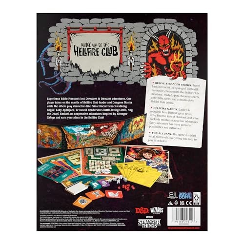 Essendant Dungeons & Dragons Welcome to the Hellfire Club Adventure Game