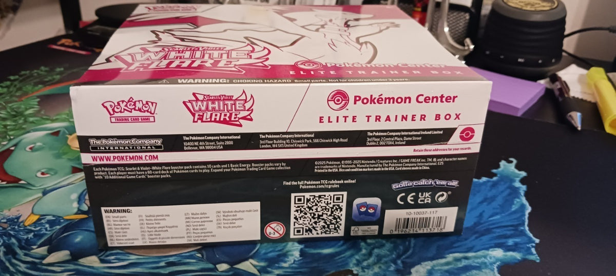 Pokemon TCG Black Bolt Center Elite Trainer Box