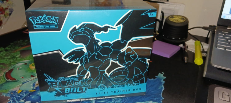 Pokemon TCG Black Bolt Center Elite Trainer Box
