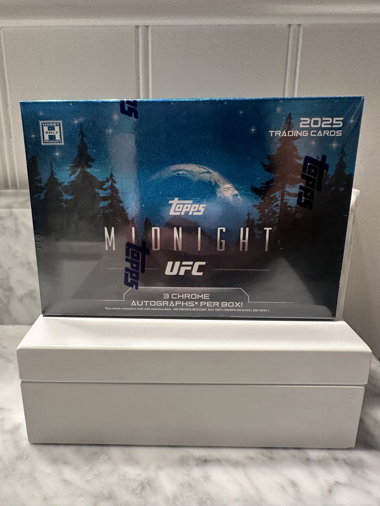 Topps 2025 UFC Midnight Hobby Box 3 Autos