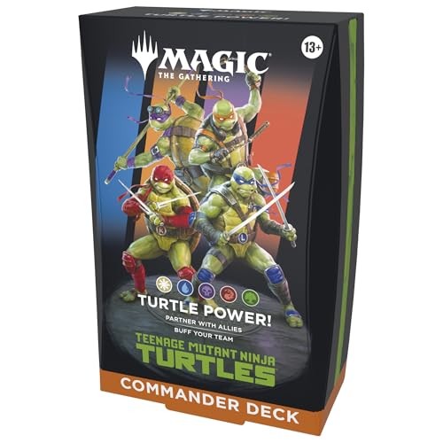 Teenage Mutant Ninja Turtles Magic The Gathering Commander Deck