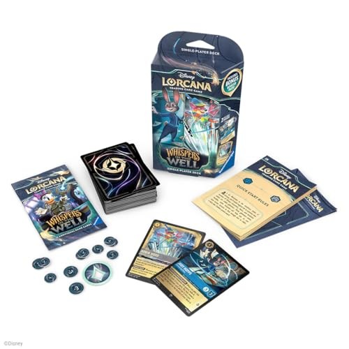 Ravensburger Disney Lorcana Whispers in the Well Chapter 10 Single-Player Deck 60 Cards