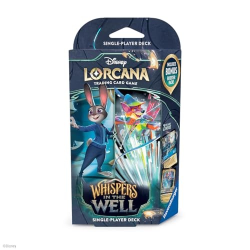 Ravensburger Disney Lorcana Whispers in the Well Chapter 10 Single-Player Deck 60 Cards