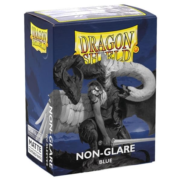 ARCANE TINMEN Dragon Shield Matte Non Glare Sleeves Blue 100 Count