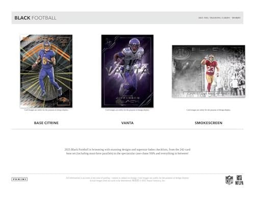 Panini 2025 Black Football Hobby Box