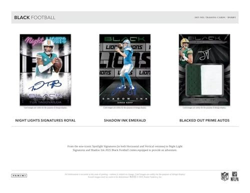 Panini 2025 Black Football Hobby Box