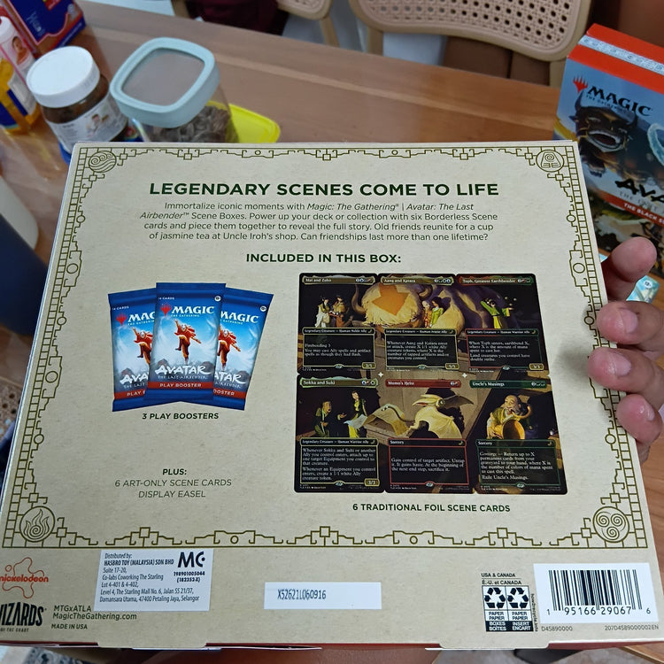 Wizards Of The Coast Magic: The Gathering Avatar: The Last Airbender Scene Box