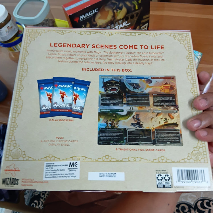 Wizards Of The Coast Magic: The Gathering Avatar: The Last Airbender Scene Box