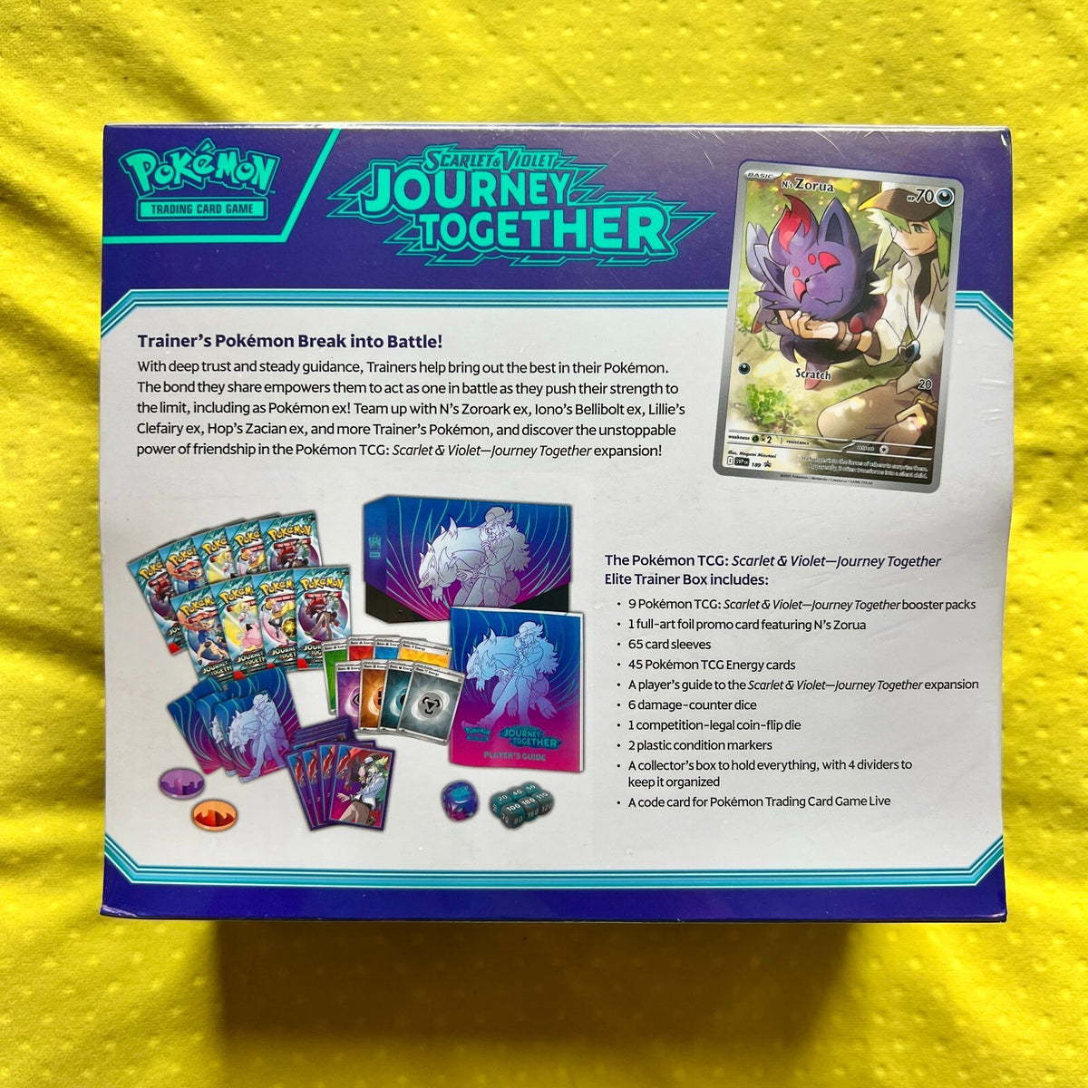 Pokemon Scarlet and Violet Journey Together Elite Trainer Box Sealed