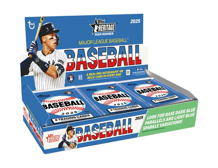 Topps 2025 Heritage High Number Hobby Box