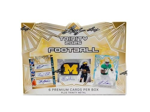 Leaf 2025 Trinity Football Hobby Box