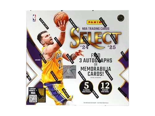 Panini 2024-25 Select Basketball Hobby Box 2 x 7 x 0.1 in