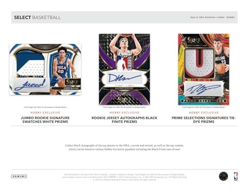 Panini 2024-25 Select Basketball Hobby Box 2 x 7 x 0.1 in