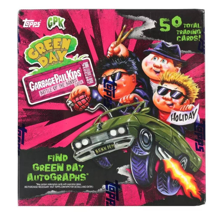 Topps 2024 Garbage Pail Kids Battle of the Bands Green Day Hobby Box