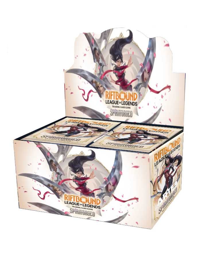 League Of Legends Riftbound Spiritforged Booster 24 Count
