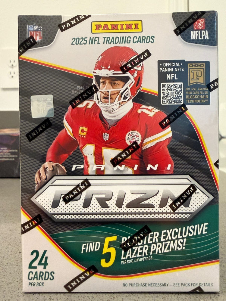 Panini 2025 Prizm Football Trading Cards Blaster Box