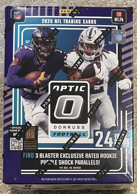 Panini 2025 Donruss Optic Football Blaster Box