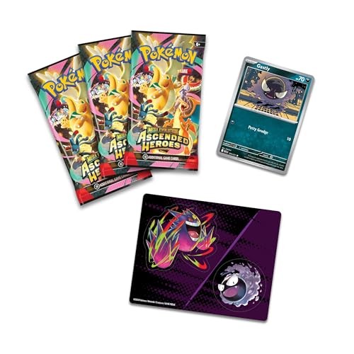 Pokémon Mega Evolution-Ascended Heroes Tech Sticker Collection 3-Pack