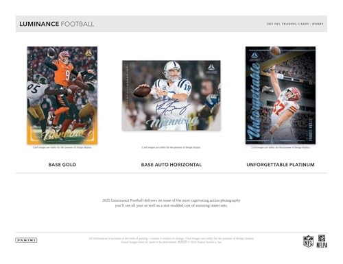 Panini 2025 Luminance Football Hobby Box