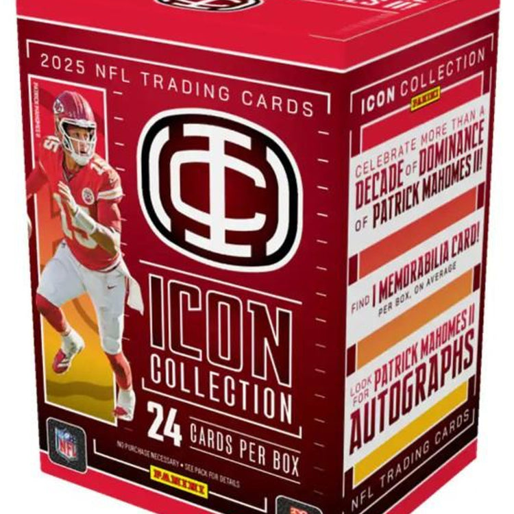 Panini 2025 Mahomes Icon Collection Football Blaster Box