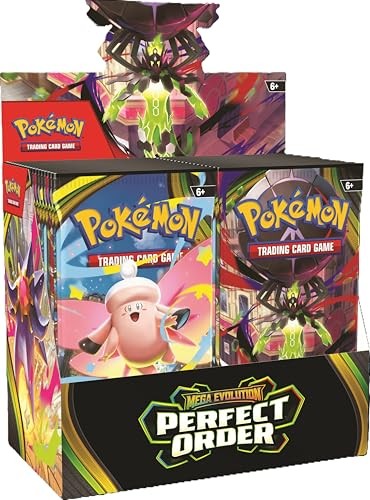 Pokémon Tcg Mega Evolution Perfect Order Booster Box 36 Packs