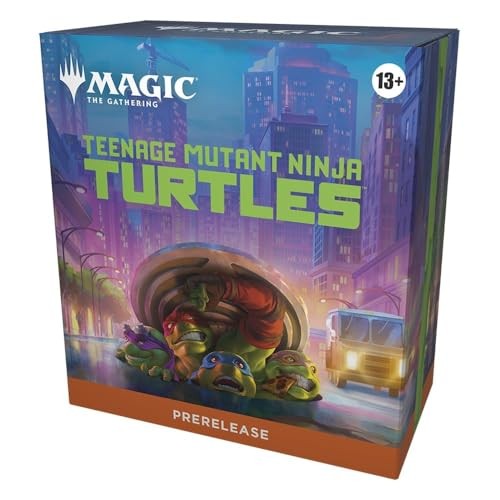 Magic: The Gathering Teenage Mutant Ninja Turtles Prerelease Kit 6 Play Packs Promo Card