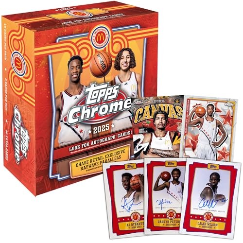 Topps 2025 NCAA McDonald's All American Chrome Mega Box